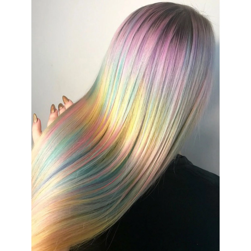 iridescent hair