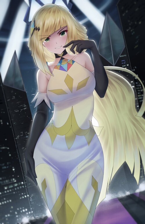  lusamine and lusamine pokemon and 1 more drawn by doiparuni sample 6df0616b4a644e4e52d3db25231bd18b