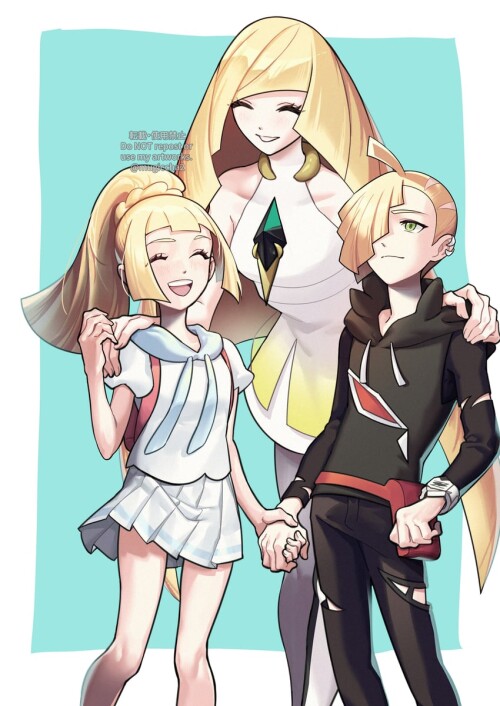  lillie lusamine and gladion pokemon and 1 more drawn by mugiccha2 sample 1d41b4e69159c62fd6354f4b51