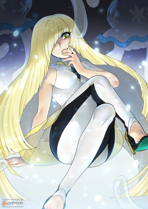  lusamine and nihilego pokemon and 1 more drawn by desireeu sample db4f9bac770101a49a1174433f842e2f