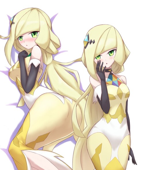  lusamine and lusamine pokemon and 1 more drawn by zerokun135 sample 278a92344291a5c291457f1b76423de