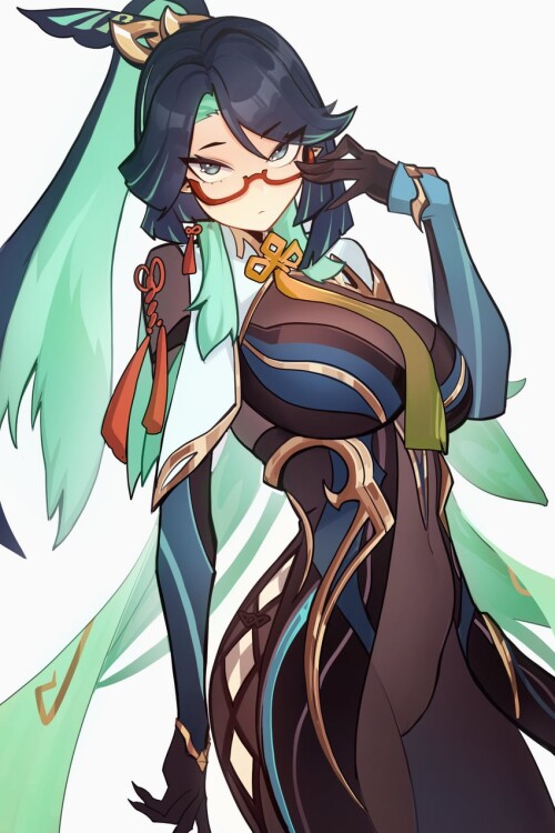  cloud retainer and xianyun genshin impact drawn by distr sample e57dddbbf6d3a102fbde6aaba9fabb85