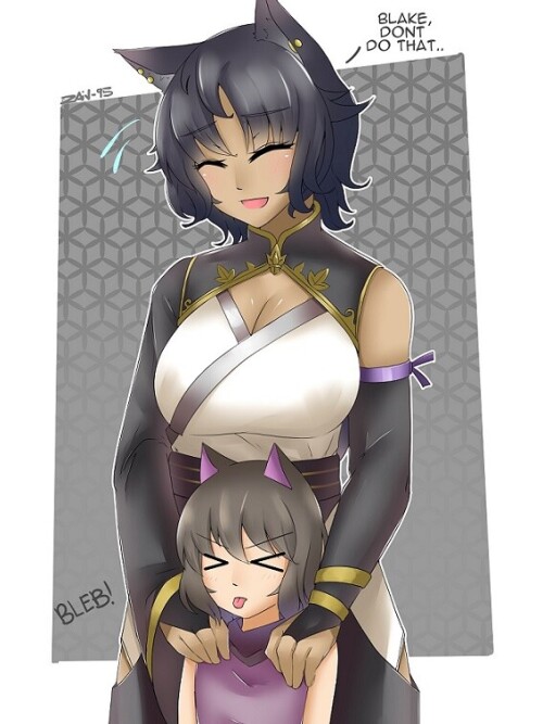  blake belladonna and kali belladonna rwby drawn by z666ful 4b50adaf26c9e6d57e91ff0c40770829
