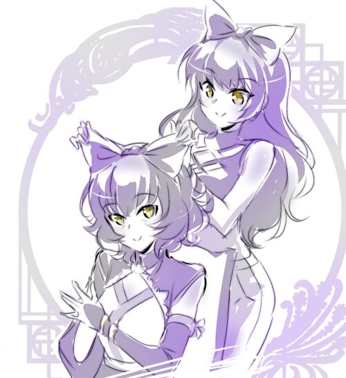  blake belladonna and kali belladonna rwby drawn by iesupa sample c80203c3ad5587a14e704b3c538a45b1