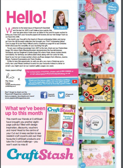 Papercraft Essentials Issue 154 2017 (2)