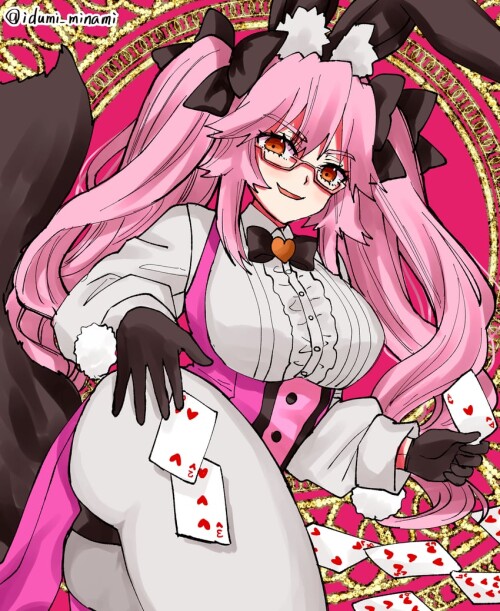  tamamo koyanskaya and koyanskaya fate and 1 more drawn by izumi minami sample c3293a715b58a3c69f84b