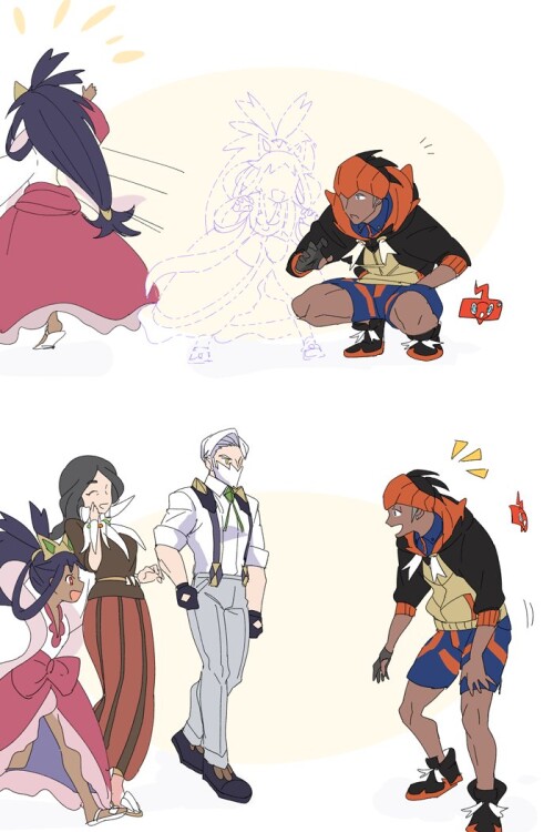  raihan rotom rotom phone iris drayden and 1 more pokemon and 4 more drawn by maccha mattya xxxx c0a