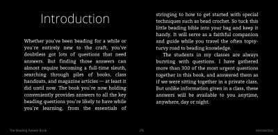 The Beading Answer Book Solutions to Every Problem You'll Ever Face; Answers to Every Question You'l