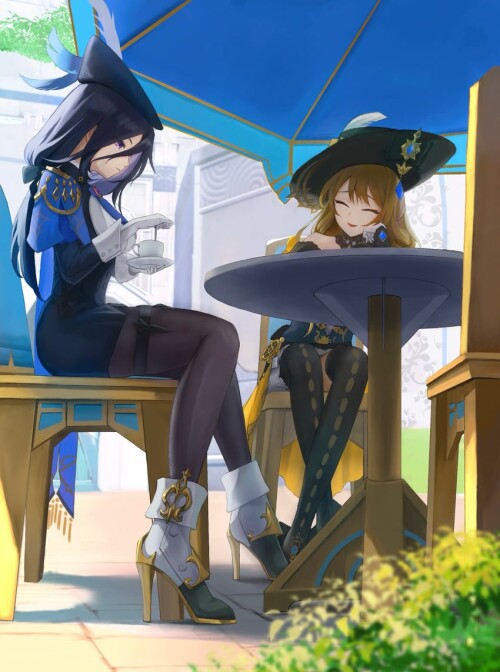  clorinde and navia genshin impact drawn by haruhachiya sample 9a1ec47be38ee2811966a1adca8dfdbb