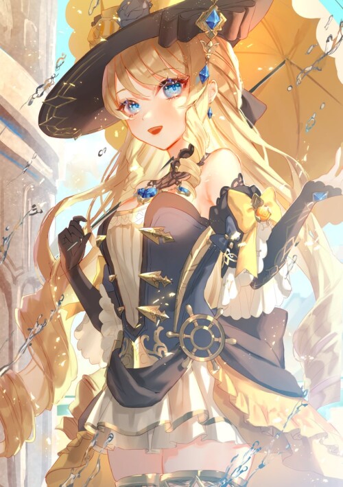  navia genshin impact drawn by harushio sample b953222170208392fd5b5fce0bbd9593