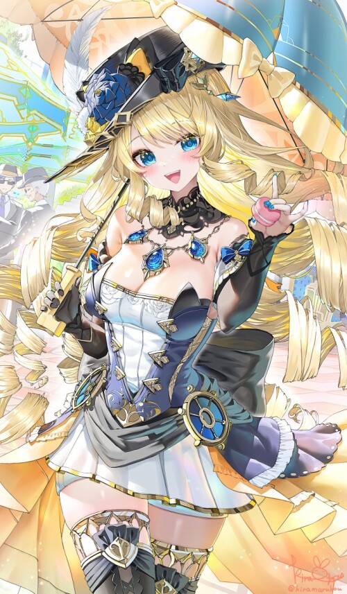  navia silver and melus genshin impact drawn by kiramarukou 6e20d8010eaf06f86f9f5032f770cf40