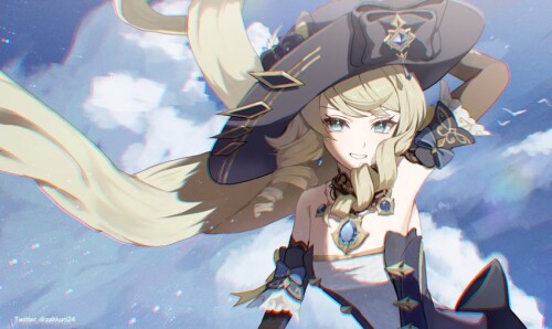  navia genshin impact drawn by zakkuri sample 25b845540b8f53dfac15aeda9658e857