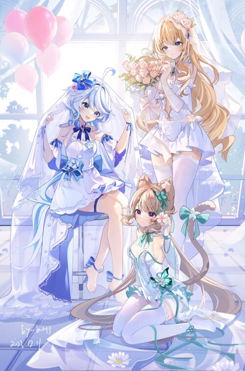  furina lynette and navia genshin impact drawn by miaogujun sample 8b6f42cf3cdc8a647bc18662f552a71f