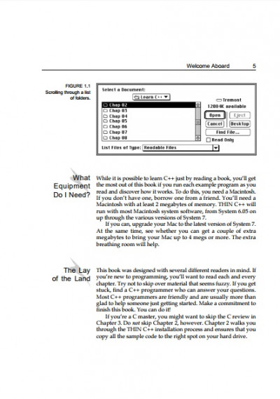 Learn C++ on the Macintosh (3)