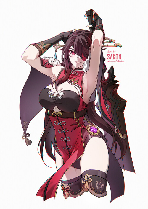  beidou genshin impact drawn by sakon04 4a6f2e90e8a199d977a9df154a4ee053