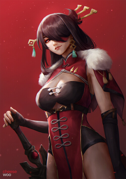  beidou genshin impact drawn by cheesewoo dbc2796e50f21ad7915492eaa206c87c