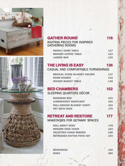 Junk Beautiful Furniture ReFreshed 30 Clever Furniture Projects to Transform Your Home 6243 [ECLiPSE