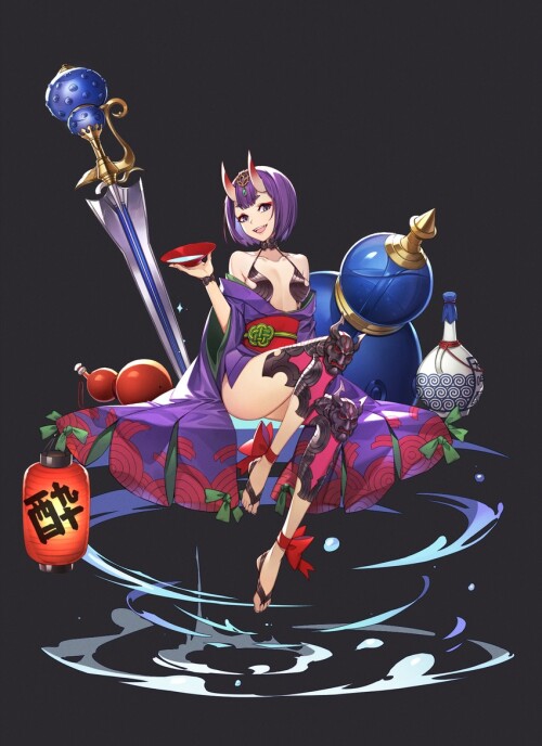  shuten douji fate and 1 more drawn by bubble1995 sample 32829ee558c5f877e2afb4584423db1c
