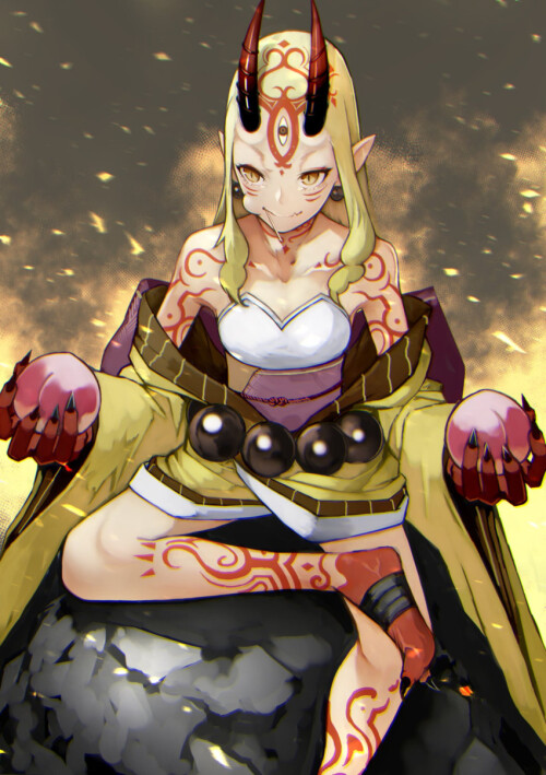  ibaraki douji fate and 1 more drawn by yoshio 55level sample 0bc77ce94a76d660d35a384db6174f7c