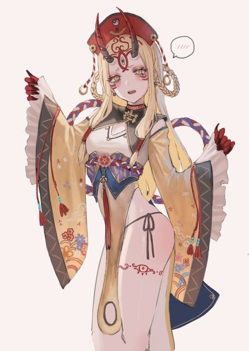  ibaraki douji fate and 1 more drawn by gold can sample ebf74f884444946e3acfb152a261f330