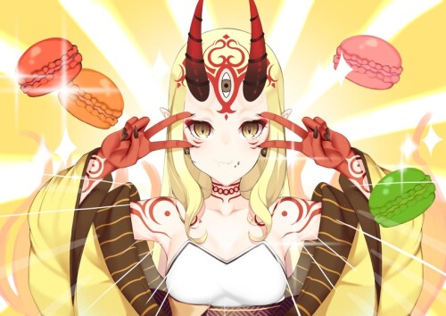  ibaraki douji fate and 1 more drawn by shirafuji ene sample 64a10ff19643233fa15364a67579cbe5