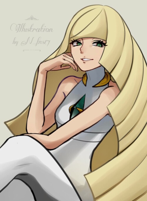  lusamine pokemon and 1 more drawn by echizen n fns17 sample 979a976c628e827c0b78675015495c59