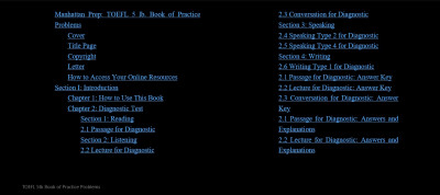 TOEFL 5lb Book of Practice Problems Online + Book (2)