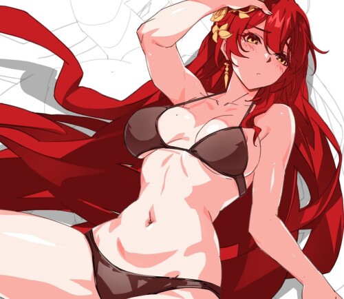  himeko honkai and 1 more drawn by kili kilio sample 8f8bf0f69523f4c7e4e2e26e0f395730