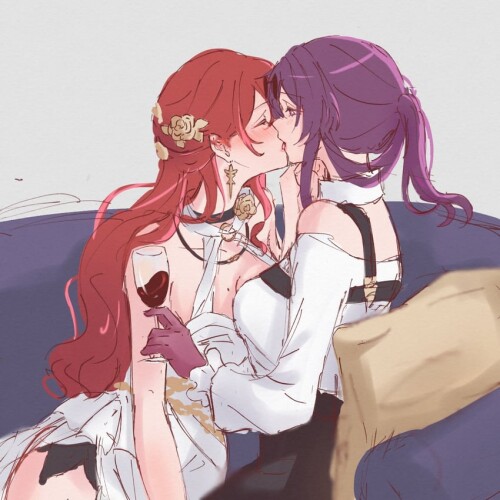  kafka and himeko honkai and 1 more drawn by yumiluna25 sample 5cf3c31286138bfa2b7e640120c2cc79