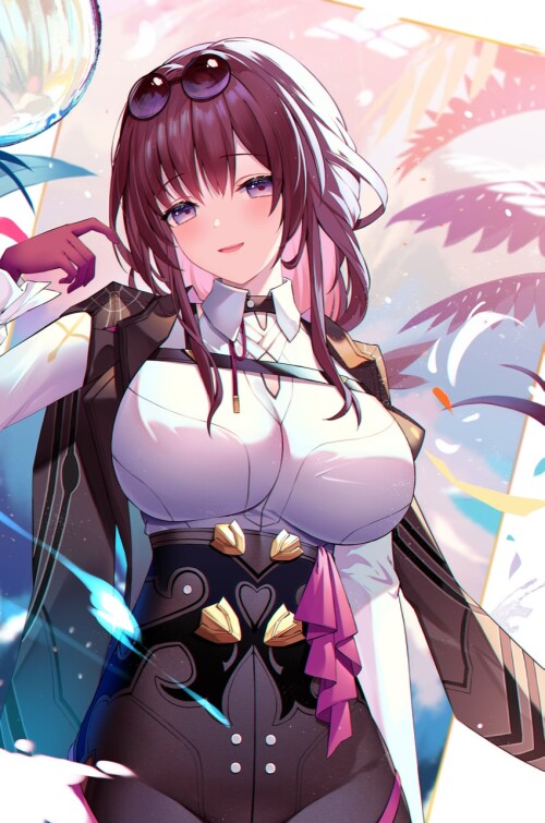  kafka honkai and 1 more drawn by shan far sample c39d8efe997b72211438a958c1740634