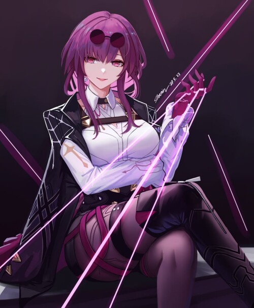  kafka honkai and 1 more drawn by silberein sample ea4e2d20864572134b02303477f41f86