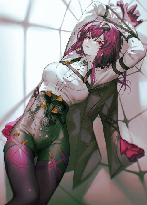  kafka honkai and 1 more drawn by iumu sample aa23b4cf97663d66d8d42251af620c2f
