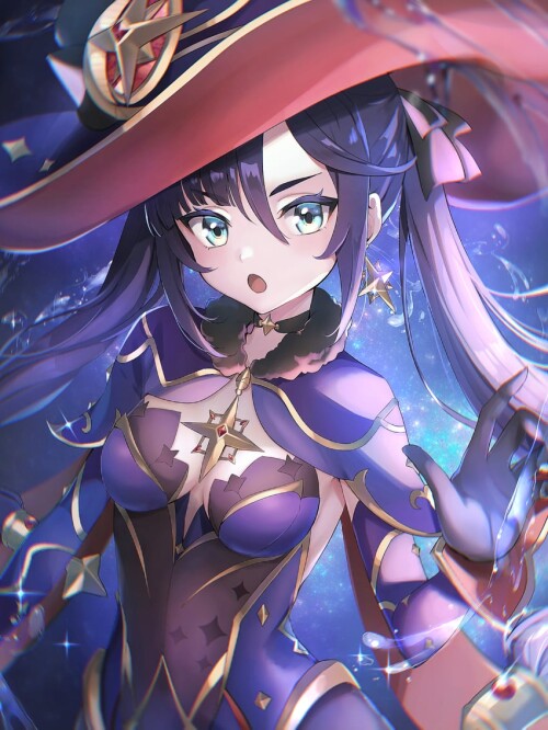  mona genshin impact drawn by ura hamburg oniku sample b56d6a037457770fa3b7d8005ac79cab