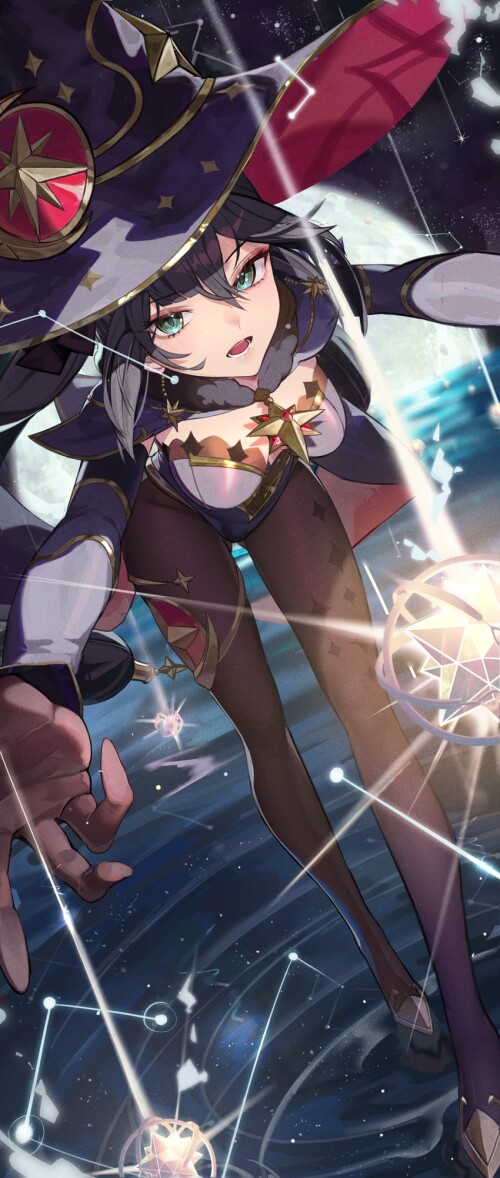  mona genshin impact drawn by lanzen wu sample 4c8bafd3204d91cce27d7a0af3f95e95