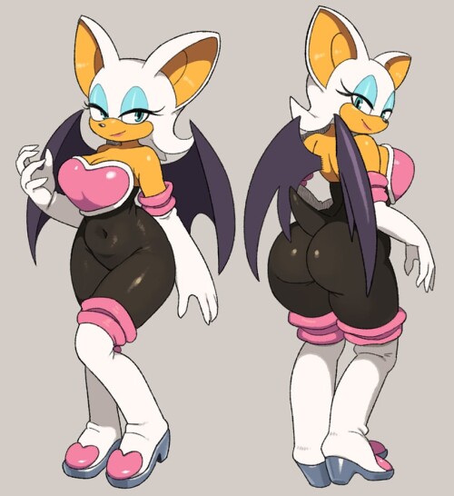  rouge the bat sonic drawn by yuta agc sample b2b22d256ded4e4ca3aea800045b6b04
