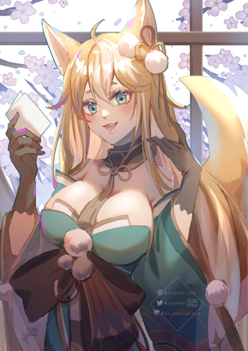  hina genshin impact drawn by allenerie sample 79e3e27c8017ffea216d62da75f6a6d5