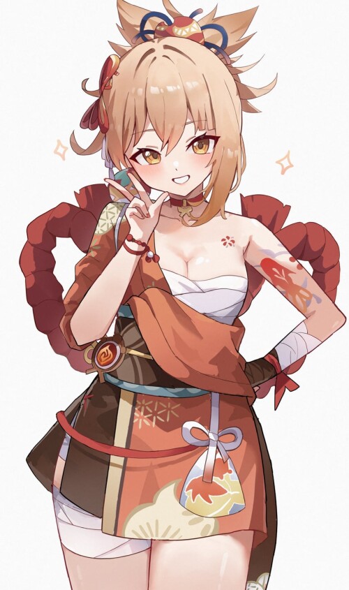  yoimiya genshin impact drawn by aftamc sample 39be56941a6dc16b65bfc00378ae8902