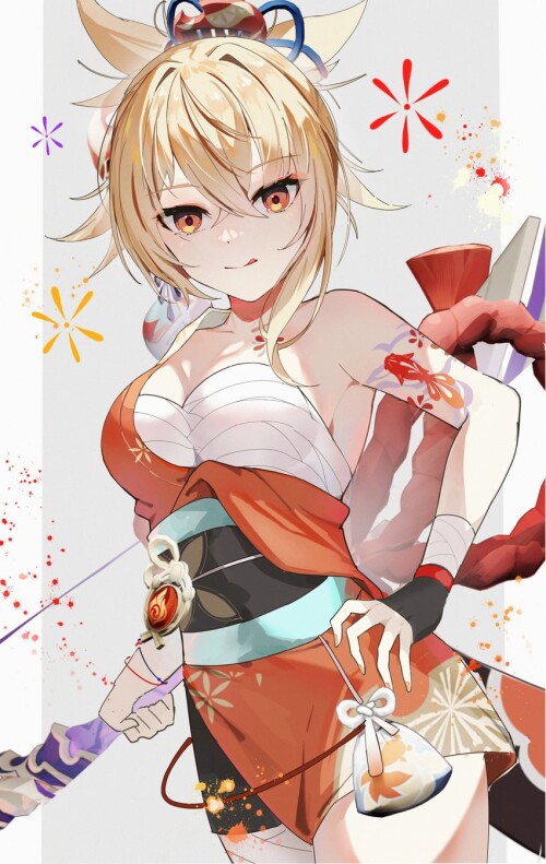  yoimiya genshin impact drawn by hiciki sample 7ec6818545f1209f049bbeedfba13df9