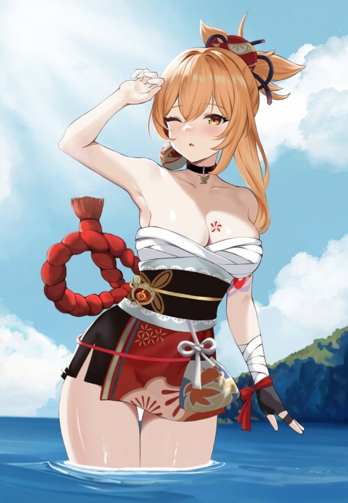  yoimiya genshin impact drawn by mikhdrag sample e30ff93f68bc6946b44d2271e1bfb3f2