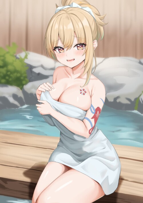  yoimiya genshin impact drawn by ushimizu sample adbd3f2441dcba8eed69f5a1497a4c22