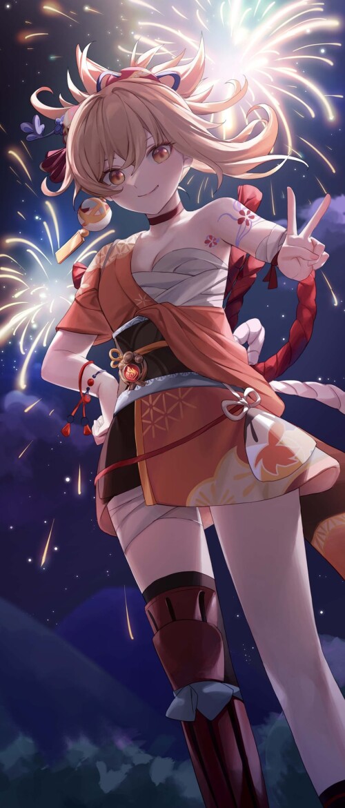 yoimiya genshin impact drawn by gosmfl sample 677e9b4cd8bbd6d00b8a14b3f6435b09
