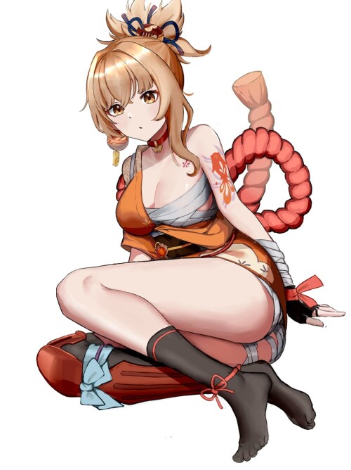  yoimiya genshin impact drawn by shen yangyang sample e4c064c46b42e8de2e6db6b855b6e6e3