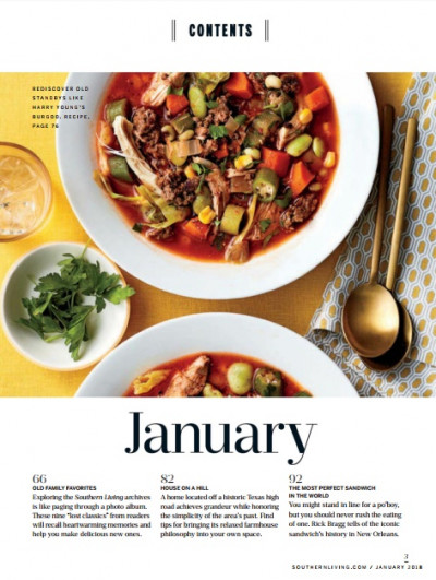 Southern Living January 2018 (2)