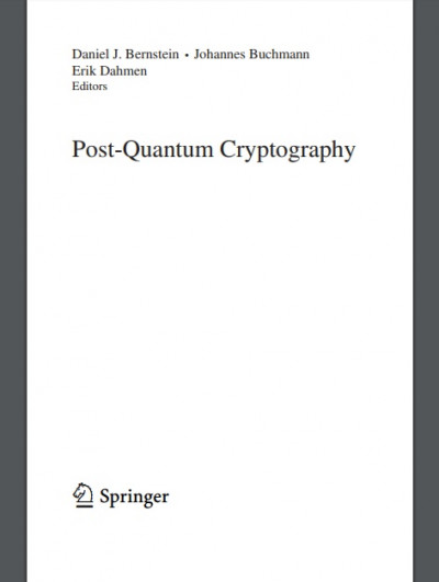 Post Quantum Cryptography (1)