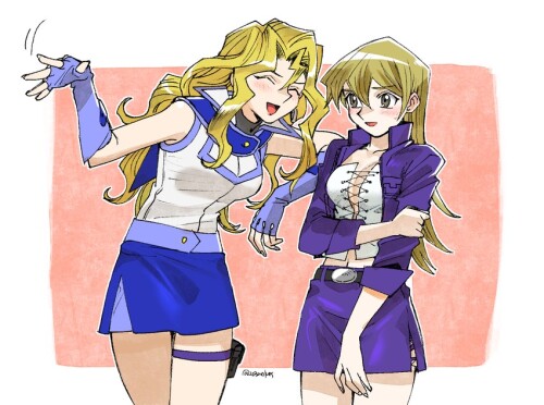  tenjouin asuka and kujaku mai yu gi oh and 2 more drawn by 203wolves sample 5b44783b9b93de10e663f81
