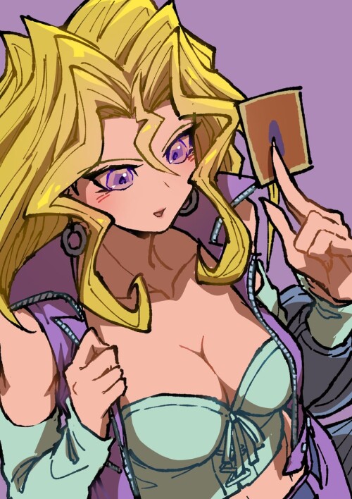  kujaku mai yu gi oh and 1 more drawn by youko shima sample eaff632c7f66c0611a00f594c8cfb1a6