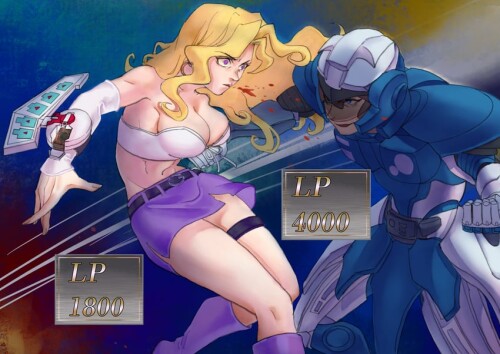  kujaku mai valon and psychic armor yu gi oh and 1 more drawn by tha d sample 60314c64657553ed9858f8