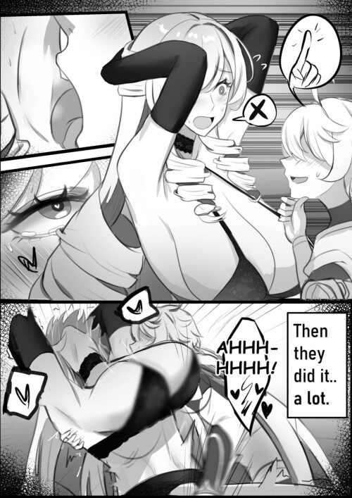  aether and navia genshin impact drawn by hans kun sample e2fedd2185ead789e2296fd1aa740aee