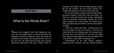 The Whole Brain Diet the microbiome solution to heal depression, anxiety, and mental fog without pre