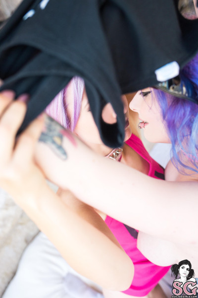 Beautiful Suicide Girl Indigo + Nayru Feeling This 19 High quality image